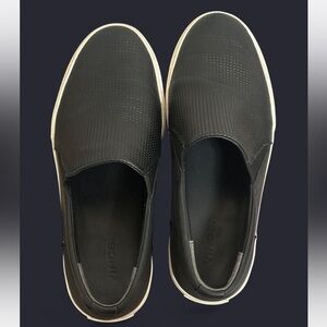 Vince Men's Black Slip-On Loafers